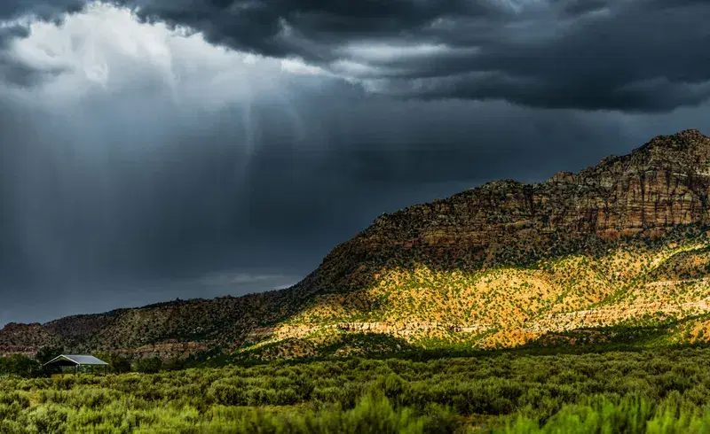 Cover Image for Creating an Outdoor Sanctuary: How Thunderstorm Views Can Inspire Garden Design